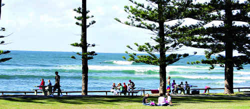 Moffat Beach. Moffat Beach.